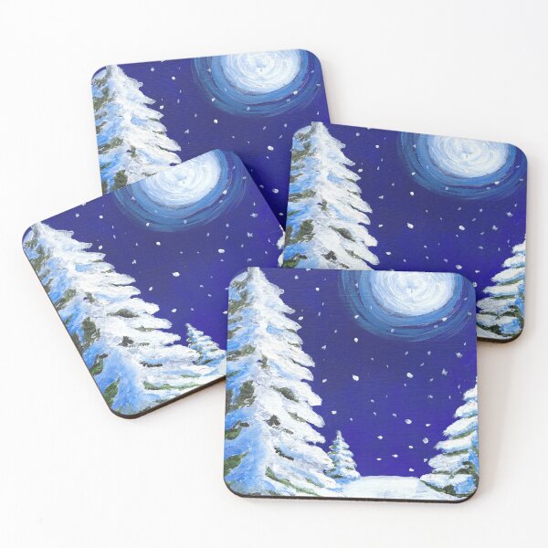 Item preview, Winter Moon designed and sold by ReneeDixonArt.