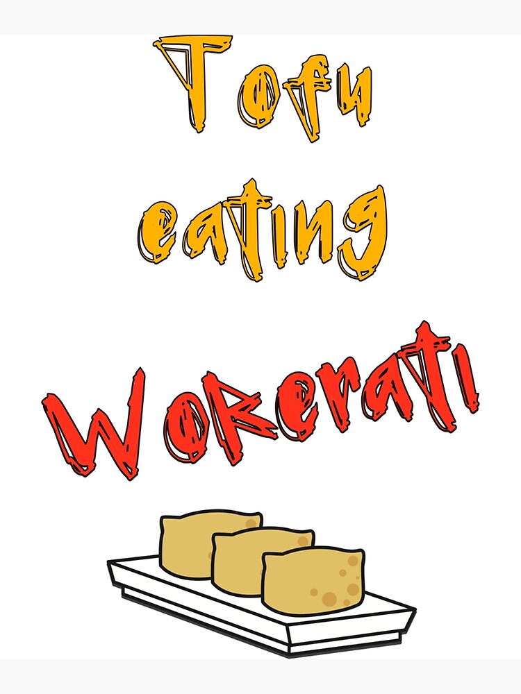 "Guardian reading Tofu eating wokerati - cool tofu loving woke vegan