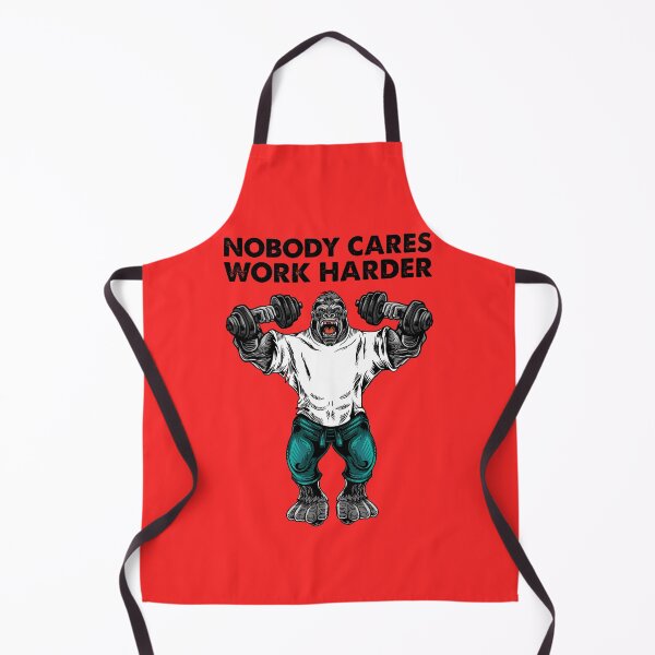 Item preview, Nobody Cares Work Hard Gorilla designed and sold by Pexilus.