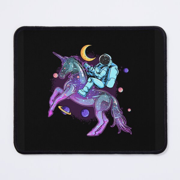 Item preview, Astronauts ride on a space unicorn horse designed and sold by Artistia ..
