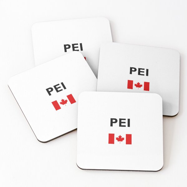 Item preview, PEI Canada Canadian Flag Light-Color designed and sold by TinyStarCanada.