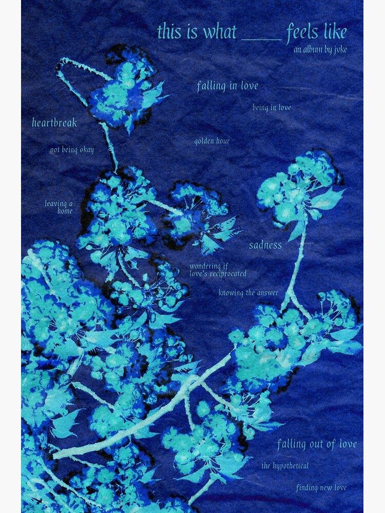 JVKE　this is what __feels like　ブルーレコード JVKE this is what __feels like ブルーレコード - メルカリ