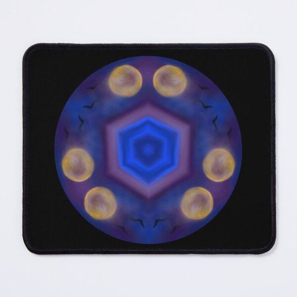 Item preview, Magic gate of the moon - painting, dark designed and sold by Katarina Spiralo.