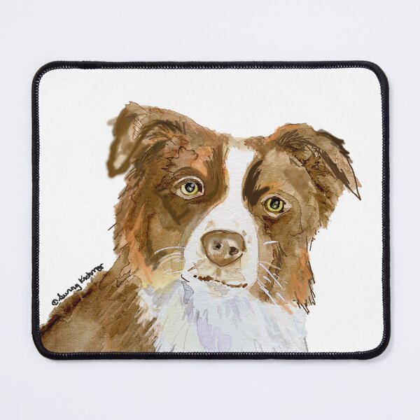 Item preview, Australian Shepherd watercolor by Sunny designed and sold by Sunny Creations.
