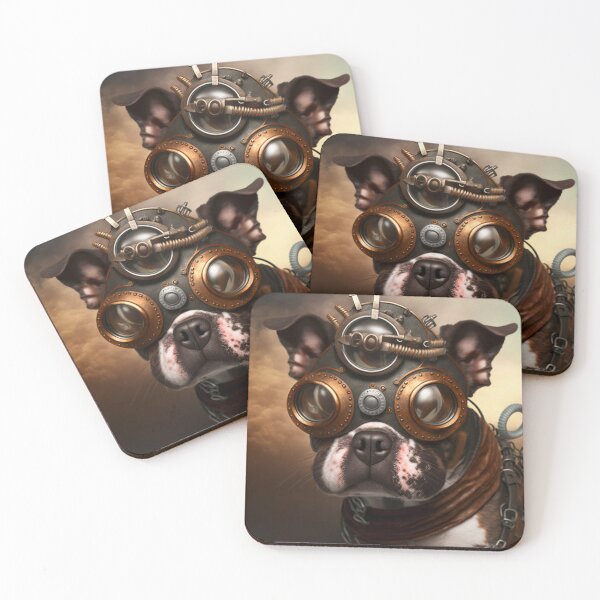 Artikelvorschau, Steam-Punk-Hund entworfen und verkauft von Rednellanad.