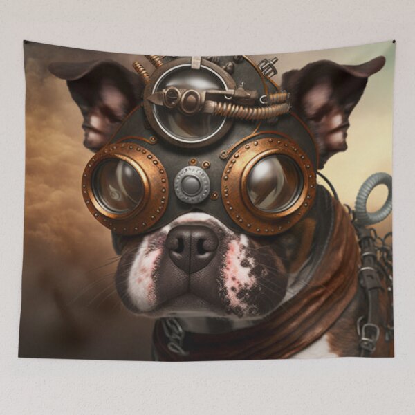 Item preview, Steam Punk Dog designed and sold by Rednellanad.