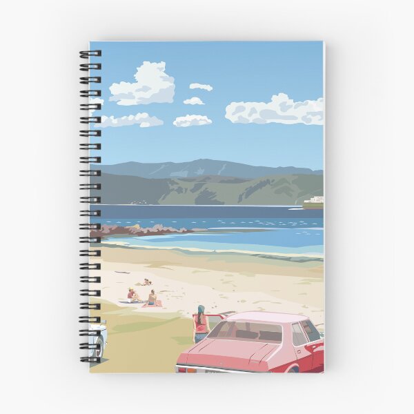 Item preview, Scorching Bay with Interislander Ferry, Wellington designed and sold by contourcreative.