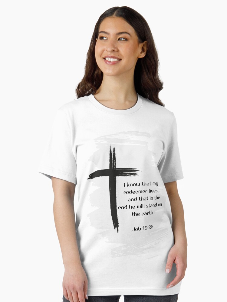 I Know That My Redeemer Lives Christian Kids Shirt