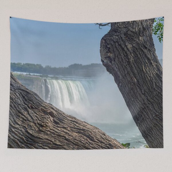 Item preview, Niagara Falls, Beautiful waterfall view through the tree designed and sold by Durgaa D.