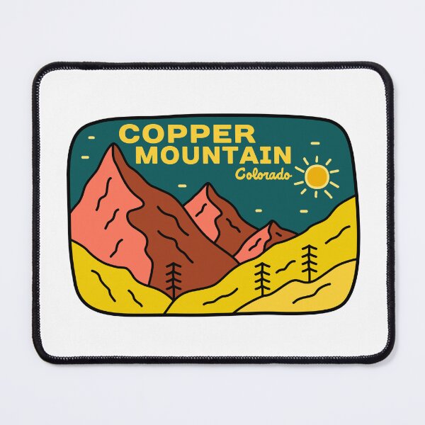 Item preview, COPPER MOUNTAIN COLORADO Mountain Skiing Ski Snowboard Snowboarding designed and sold by DESTINATIONS DECAL.