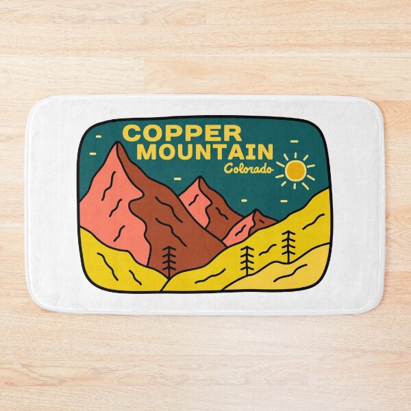 Item preview, COPPER MOUNTAIN COLORADO Mountain Skiing Ski Snowboard Snowboarding designed and sold by DESTINATIONS DECAL.