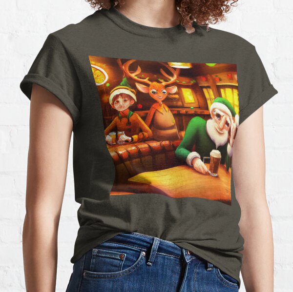 Santa's Helpers Happy Hour Classic T-Shirt
