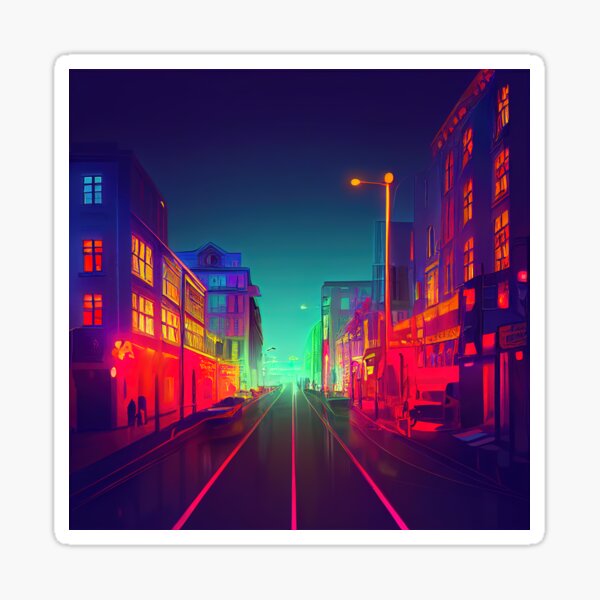 Item preview, Oslo Neon designed and sold by ComicsFactory.