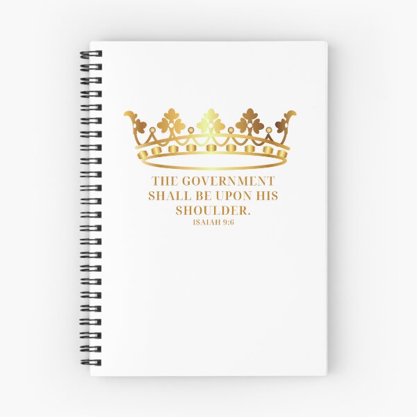 Item preview, The Government on His Shoulders designed and sold by GospelWork.