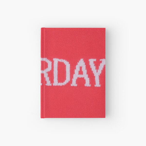 Red Week Hardcover Journal