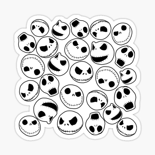 Item preview, Jack Skellington Pattern designed and sold by autoboxdesign.