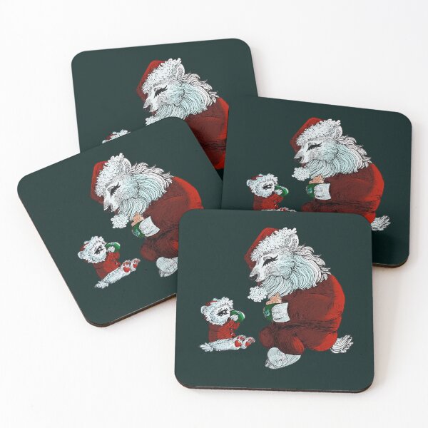 Item preview, Polar Bears Drinking Eggnog designed and sold by Brooksie Fontaine.