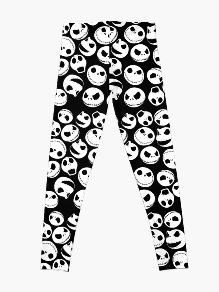 Alternate view of Jack Skellington Pattern Leggings