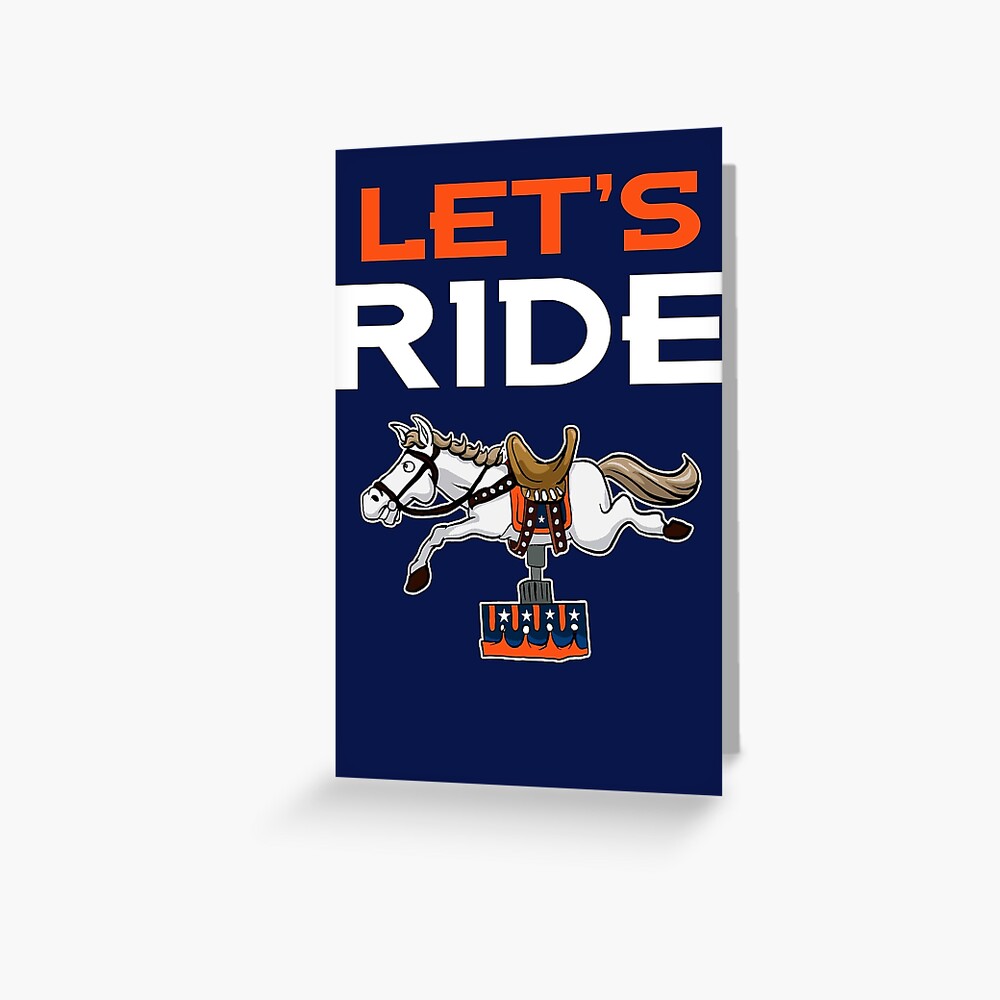 Denver Broncos on X: LET'S RIDE. 