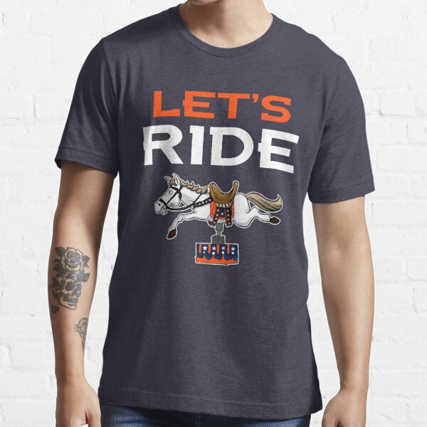 LoveCityShirts Denver Football Let's Ride T-Shirt