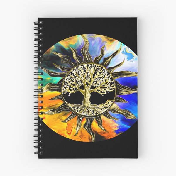 Item preview, Tree of Life inside the black Sun  designed and sold by SRKFineArt.