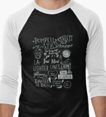 DARK STORMER Men's Baseball ¾ T-Shirt