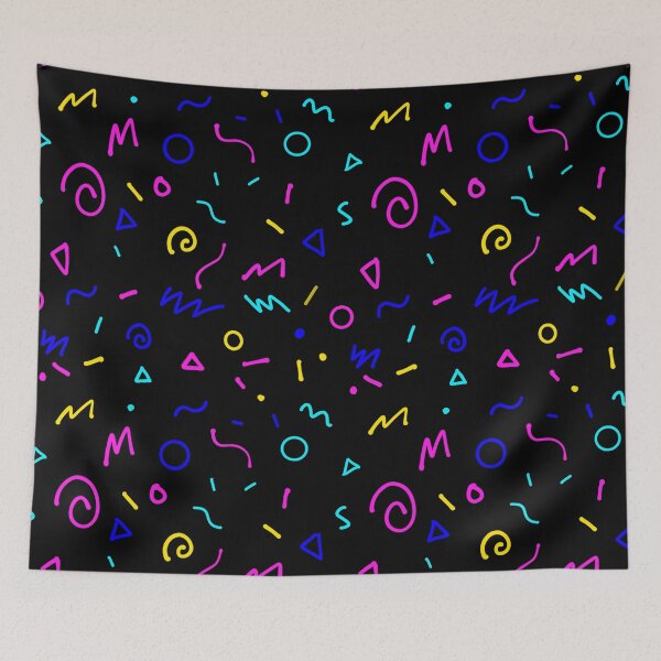 Item preview, 80's Retro Arcade Pattern designed and sold by mintiiluna.