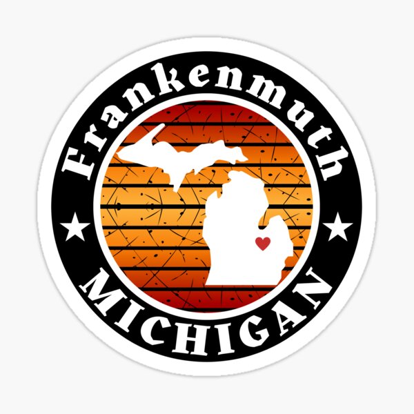 "Frankenmuth Michigan" Sticker for Sale by MythicalSticker Redbubble