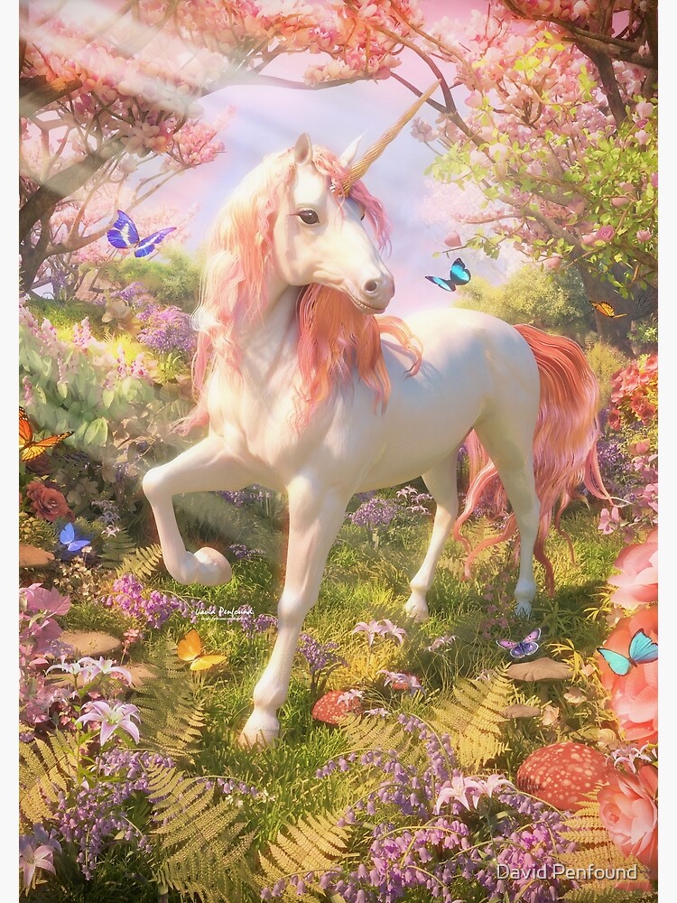 Discover Unicorn Spring Premium Matte Vertical Poster