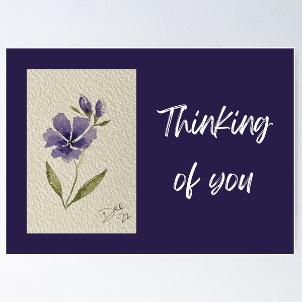 Item preview, Original Watercolor Greeting Card Designed by Dee designed and sold by Designed by Dee.