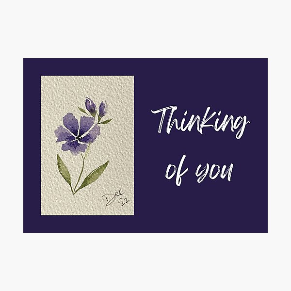 Item preview, Original Watercolor Greeting Card Designed by Dee designed and sold by Designed by Dee.