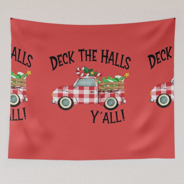 Item preview,  DECK THE THE HALLS Y`ALL ! designed and sold by marie1919.
