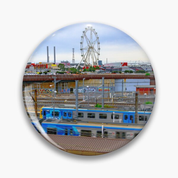 Item preview, Busy North Melbourne Station - Melbourne, Victoria designed and sold by Steven Jodoin.