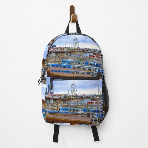Item preview, Busy North Melbourne Station - Melbourne, Victoria designed and sold by Steven Jodoin.
