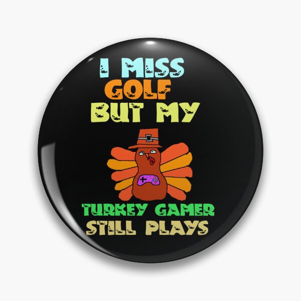 Item preview, miss golf turkey gamer designed and sold by Storiesforyou.