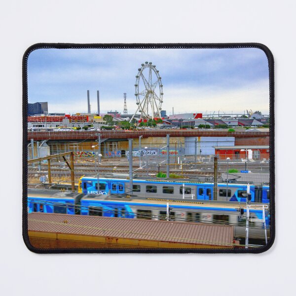 Item preview, Busy North Melbourne Station - Melbourne, Victoria designed and sold by Steven Jodoin.