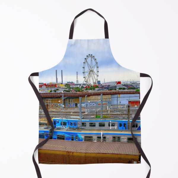 Item preview, Busy North Melbourne Station - Melbourne, Victoria designed and sold by Steven Jodoin.