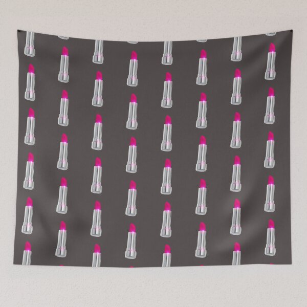 Item preview, Gray Mini Hot Pink shiny lipstick designed and sold by Justaddwater99.