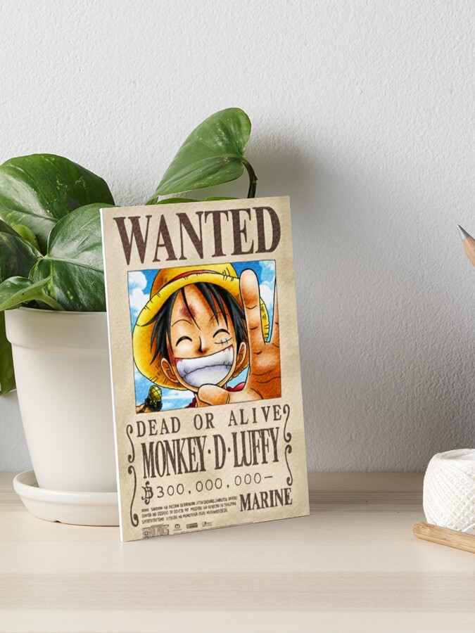 Verre Luffy Wanted One Piece