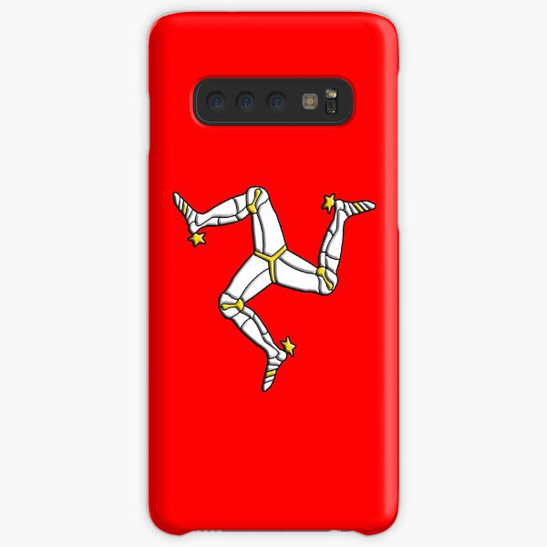 MANX FLAG, Isle of Man, MANX, LEGS, Brattagh Vannin, Triskelion, Ny tree cassyn. Samsung Galaxy Snap Case