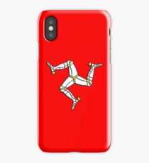 MANX FLAG, Isle of Man, MANX, LEGS, Brattagh Vannin, Triskelion, Ny tree cassyn iPhone Case