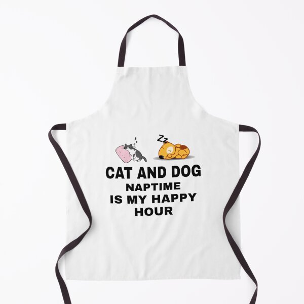 Item preview, cat and dog naptime is my happy hour (2) designed and sold by NoahQuestDesign.