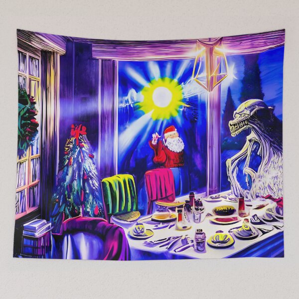Item preview, An Alien Christmas designed and sold by PictureNZ.