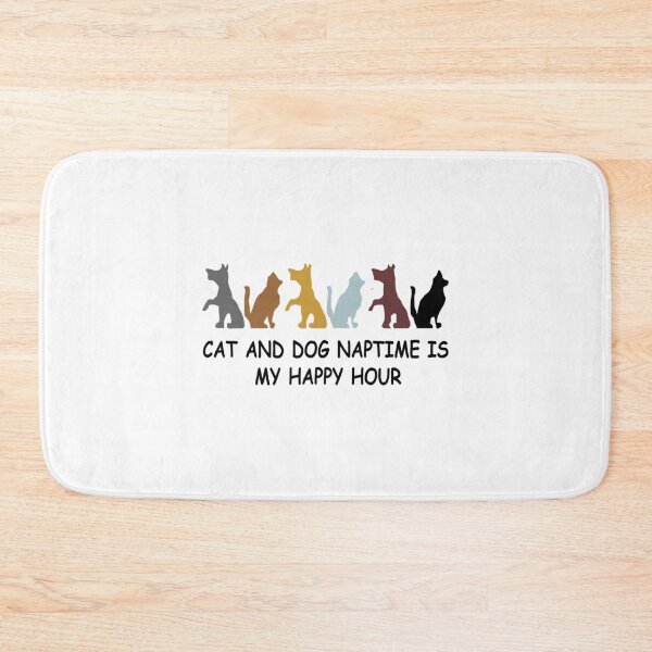 Item preview, Cat And Dog Naptime Is My Happy Hour For Funny  Cat and Dog lover    designed and sold by NoahQuestDesign.