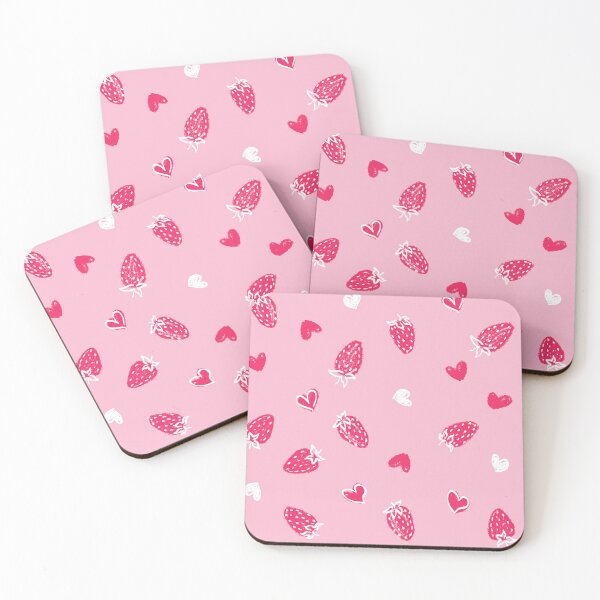 Item preview, Light Pink Strawberry Love designed and sold by Carolina Diaz.