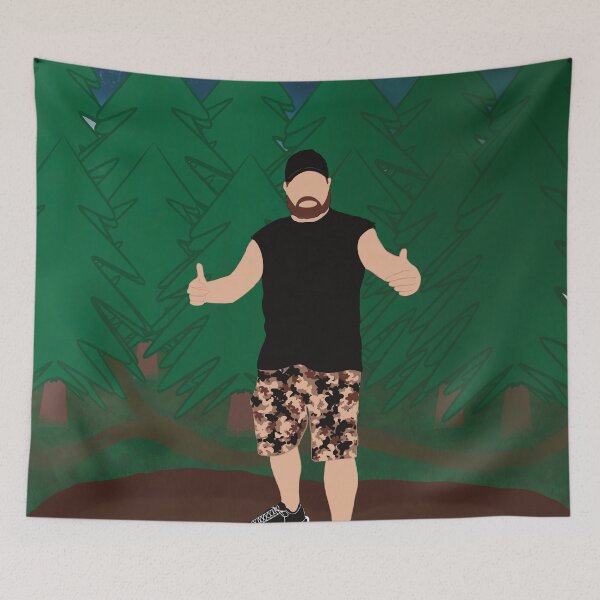 Item preview, Mountain hiker trees outdoorsman camo designed and sold by camillia06.
