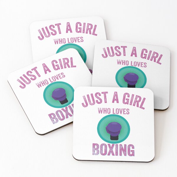 Artikelvorschau, Nur ein Mädchen, das Box-T-Shirts liebt, nur ein Mädchen, das Box-Leggings liebt, nur ein Mädchen, das Box-Seesäcke liebt, nur ein Mädchen, das Box-Wasserflaschen liebt entworfen und verkauft von Poussyarts.