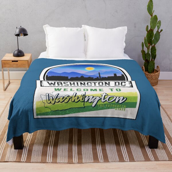 Item preview, Washington DC, Welcome to Washington, The Evergreen State | Washington State and Cities Series -20 designed and sold by WorldStateArt.