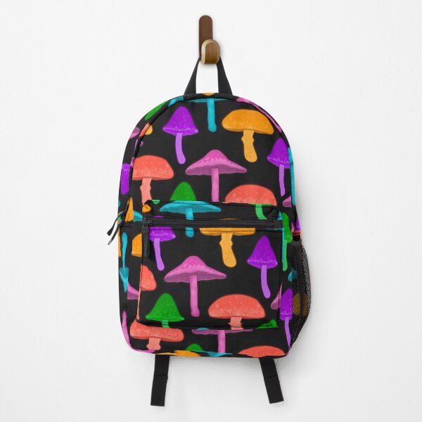 Item preview, Fabulous Fungi Rainbow Mushroom Repeating Pattern designed and sold by Galact1cFox.