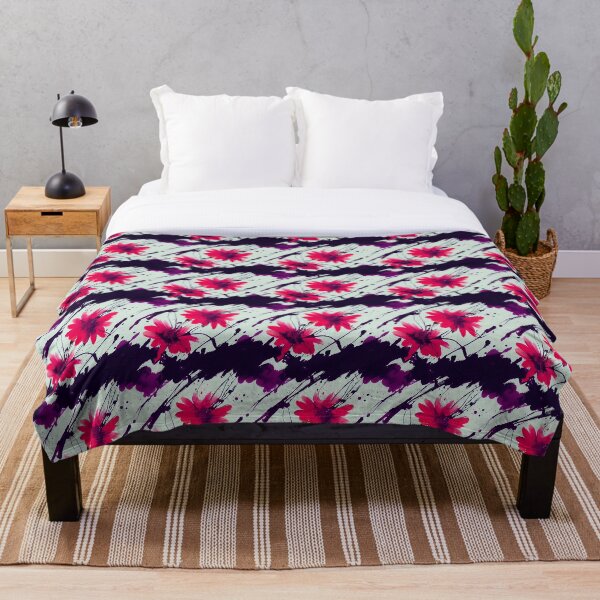 Item preview, Patrón floral de color llamativo. designed and sold by DesArtStudio.